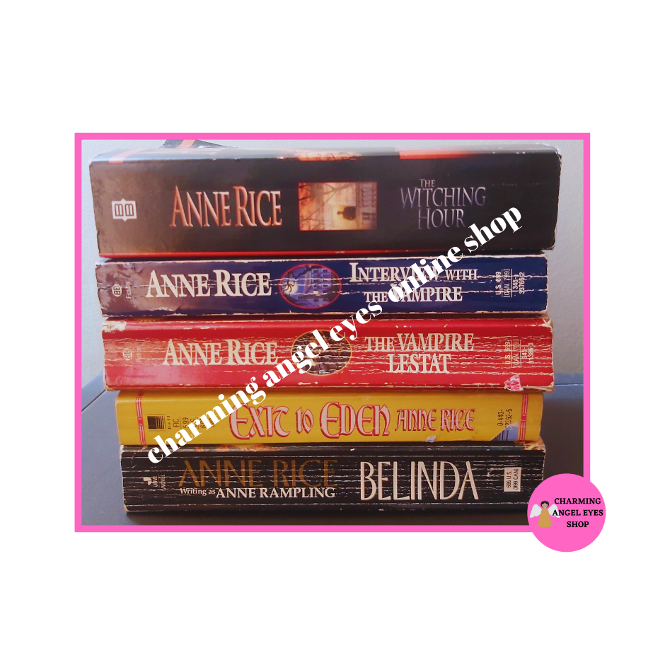 (PRELOVED) ANNE RICE BOOKS- THE WITCHING HOUR/INTERVIEW WITH/THE ...