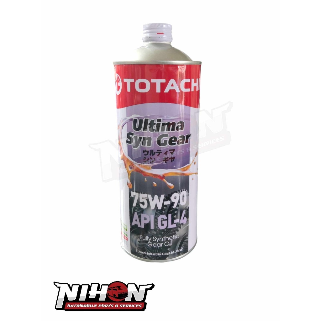 TOTACHI ULTIMA SYN GEAR 75W-85 API GL-5 (1LITER) | Shopee Philippines