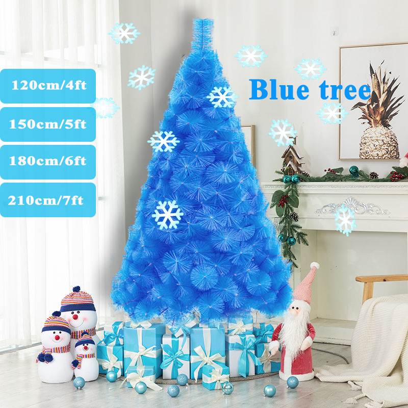 GSE BLUE TREE Christmas Tree 210S 7Ft 180S 6Ft 150S 5Ft Metal Stand ...