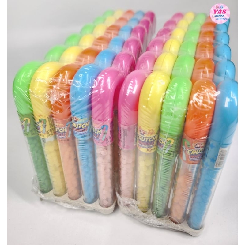 30pcs CRUTCH WHISTLE FRUIT CANDY/ loot bag fillers / paninda ...