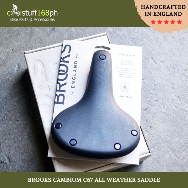 Sella Da Città Brooks England Cambium C67 - Gomma Vulcanizzata, Nylon, Resistente Alle Intemperie, Design Ergonomico, Dimensioni 283x162x52 Mm, Peso 415 G