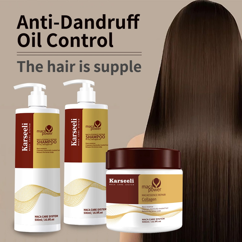 BUY1TAKE2 KARSEELI MACA COLLAGEN dandruff shampoo hair mask healthy and ...