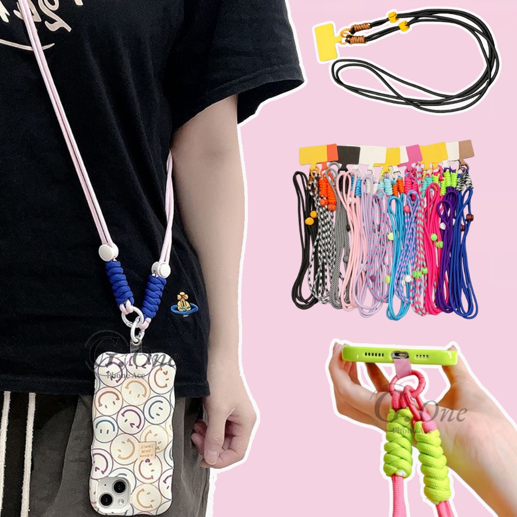 Universal Short Phone Chain , Long Crossbody Hanging Chain Adjustable ...