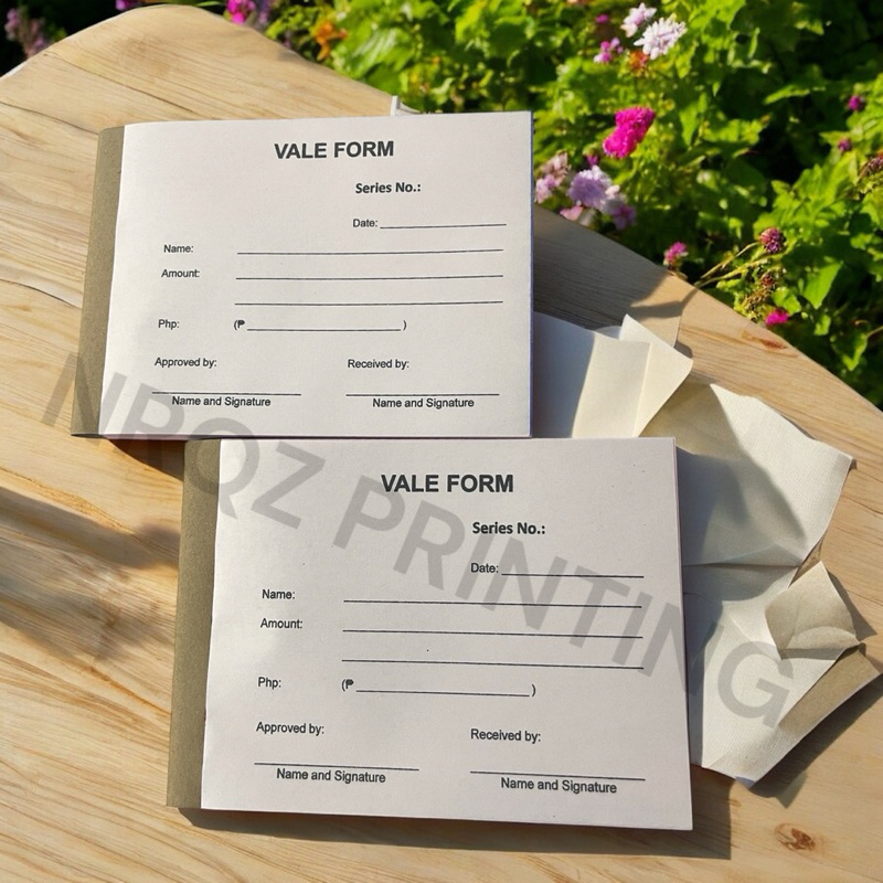 (GENERIC) VALE FORM 4x5 CARBONIZED (duplicate) | Shopee Philippines