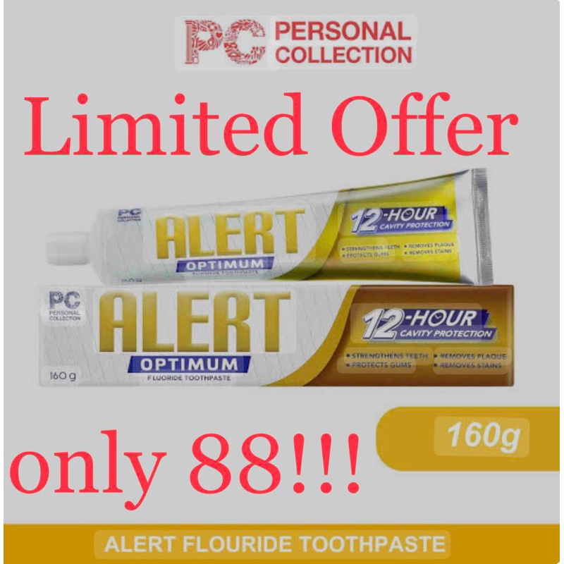 Alert Optimum Toothpaste only 100 | Shopee Philippines