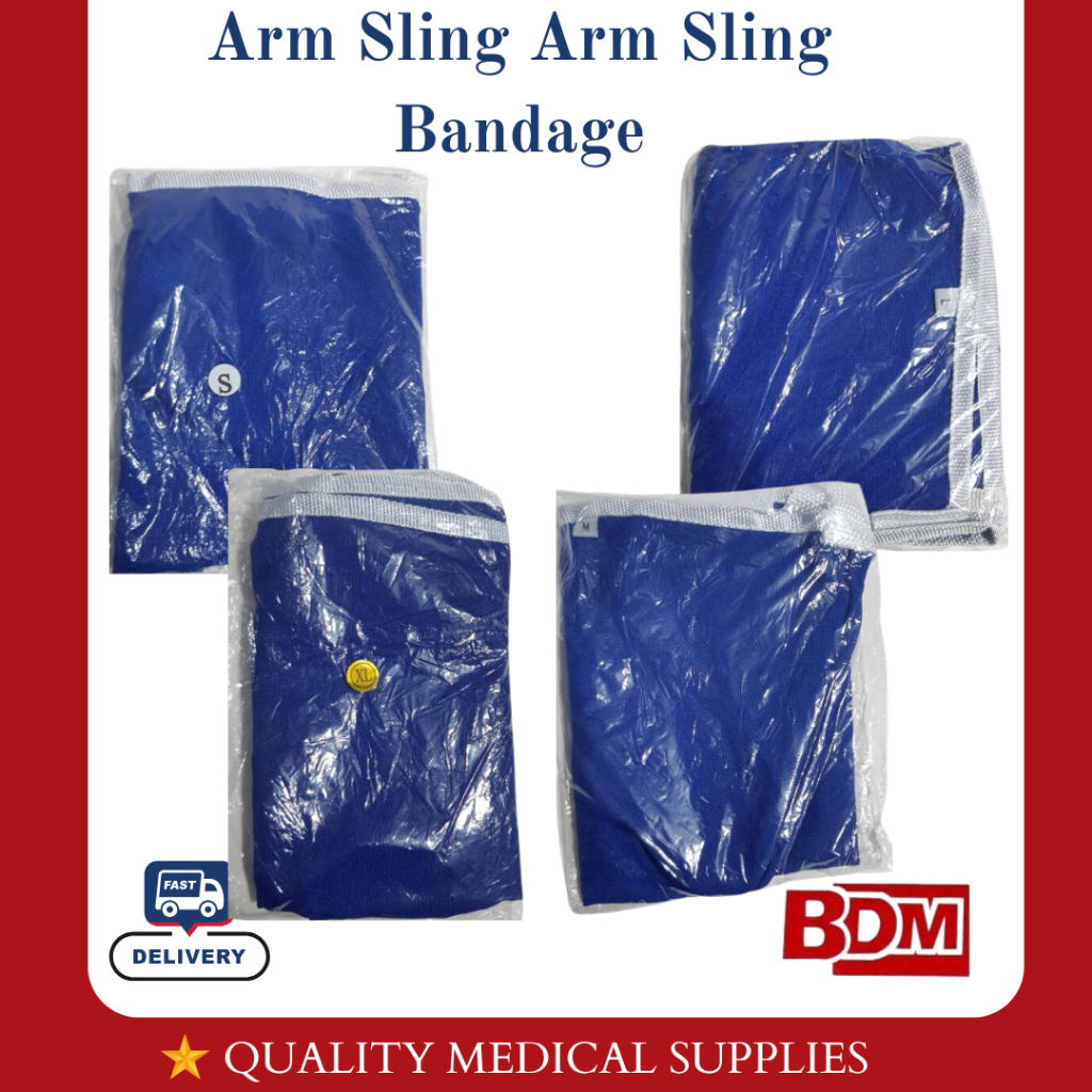 Arm Sling Arm Sling Bandage ( Small, Meduim, Large & XL) | Shopee ...