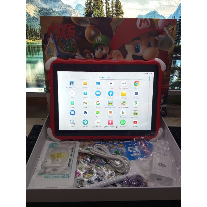 Super Mario tablet 10inches(premium) | Shopee Philippines