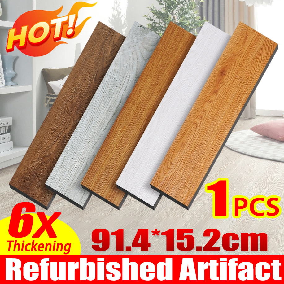 【Use 50 years】3D Venyl Tile PVC Floor Sticker Self Adhesive Tiles ...