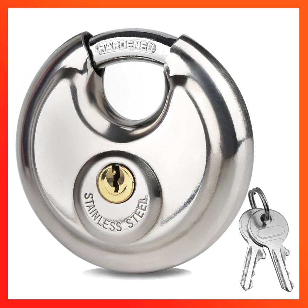 Round Padlock With Key Heavy Duty | Shopee Philippines