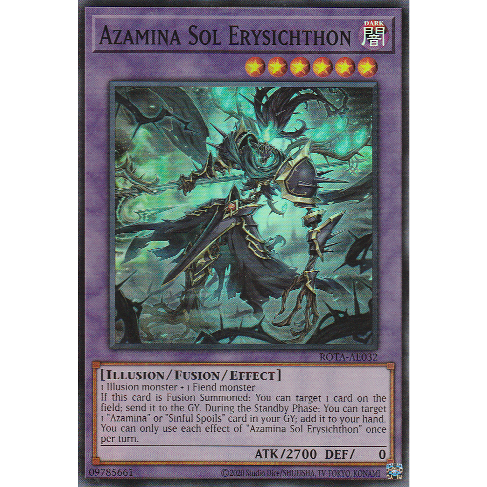 ROTA-AE032 Azamina Sol Erysichthon (SR) | Shopee Philippines