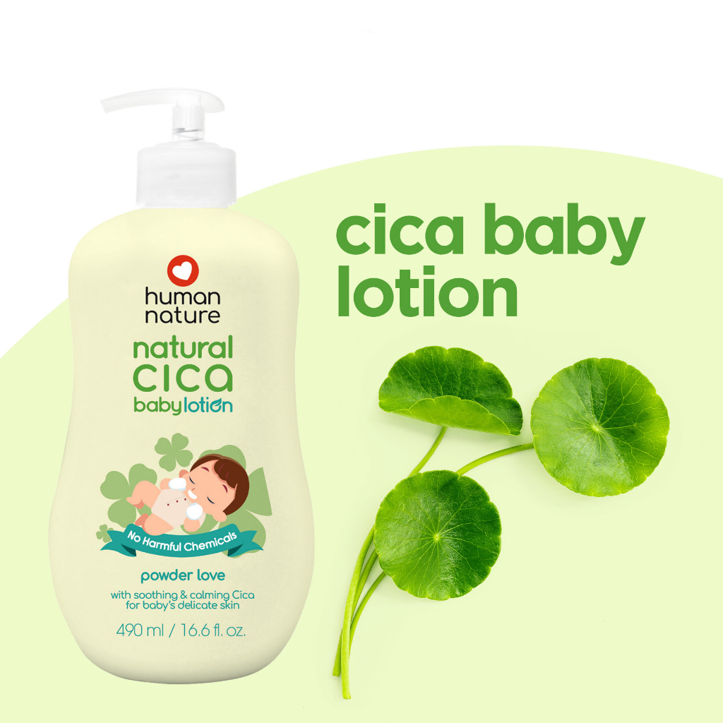 Human Nature Powder Love CICA Baby Lotion Shopee Philippines