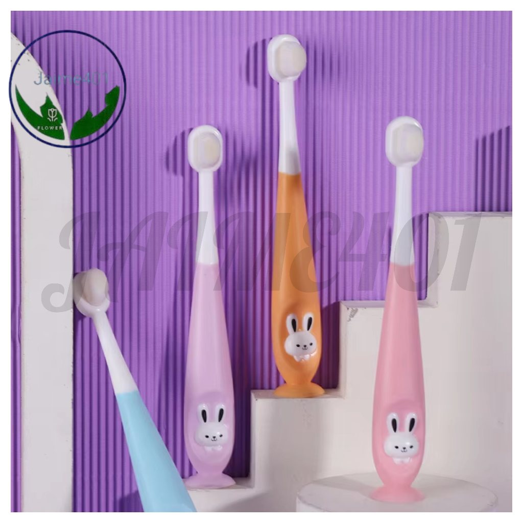 JAIME401 1pc Baby Toothbrush manual Toothbrush Super Soft Bunny Design ...