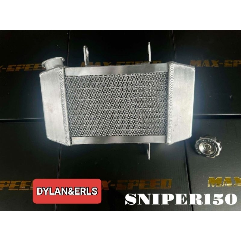 MAX-SPEED RADIATOR ASSY FOR SNIPER 150 V1 /V2 | Shopee Philippines
