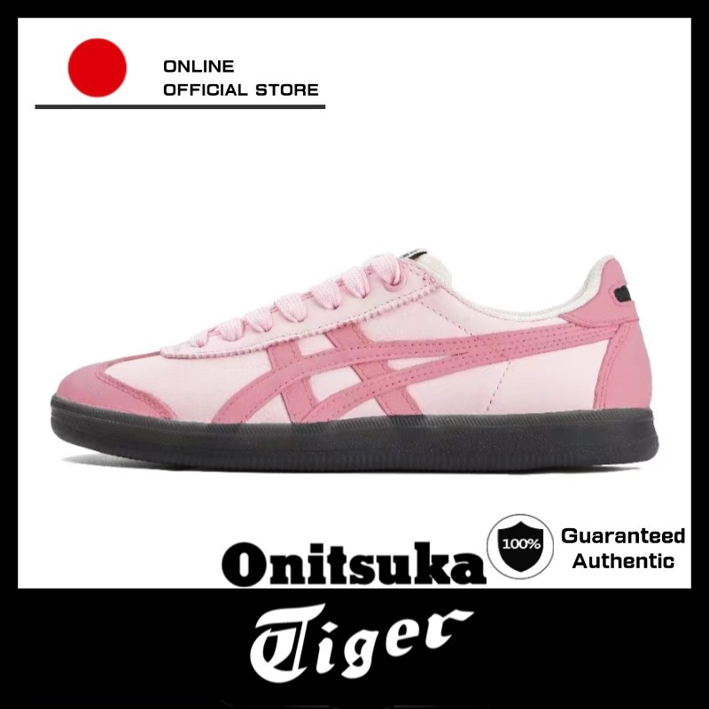 Onitsuka Tiger Tokuten Low cut running shoes non-slip White-pink