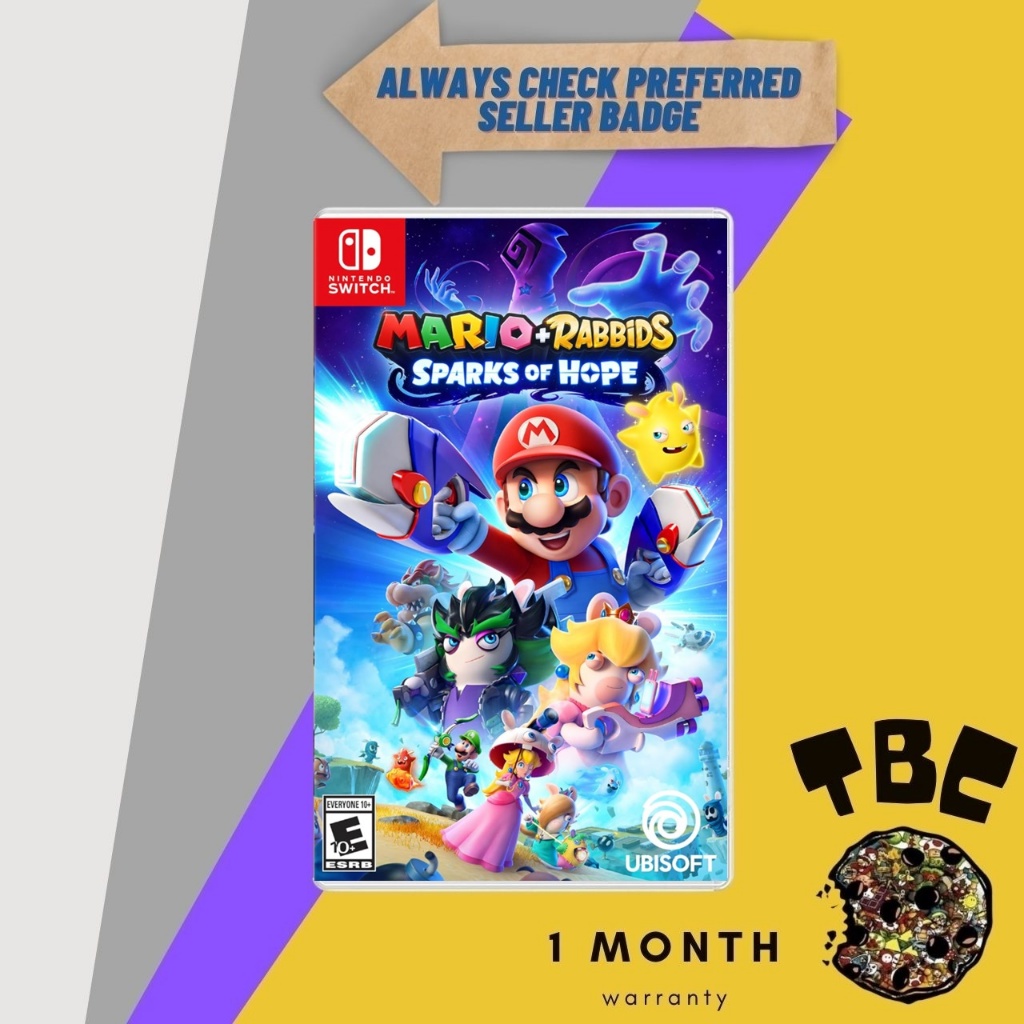 Switch Mario + Rabbids Sparks of Hope - Nintendo Switch | Shopee ...
