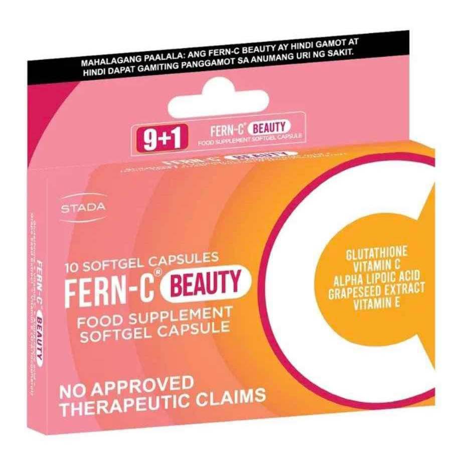 FERN-C BEAUTY COLLAGEN + VITAMIN C / GLUTATHIONE Food Supplement 30's and  10's | Shopee Philippines