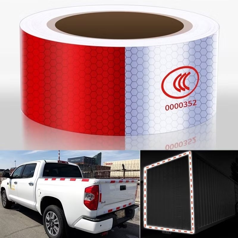 30Mx5cm/ Roll Truck Safety Warning Tape Arrow Reflective Sticker ...