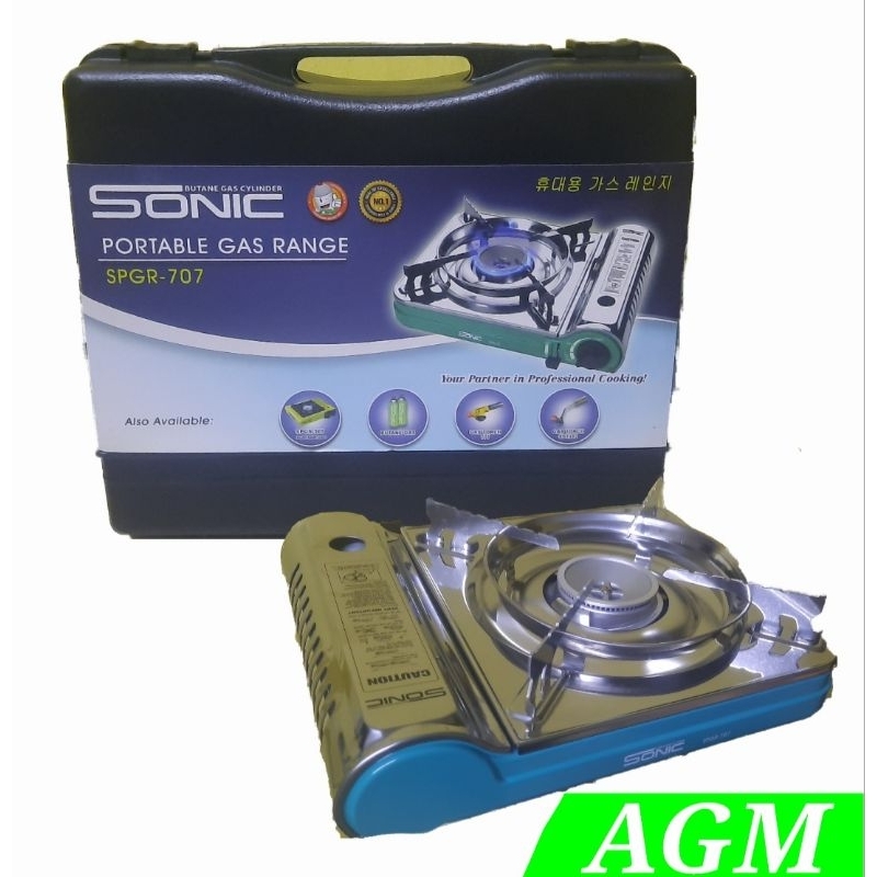 SONIC portable butane gas range SPGR-707 | Shopee Philippines
