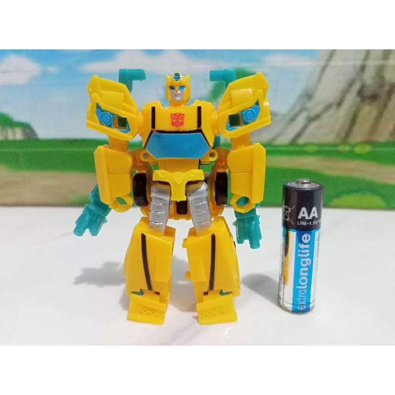 Transformers Cyberverse Bumblebee Hive Swarm - Action Figure 19 Cm Con Mossa D'Attacco Automatica - 2