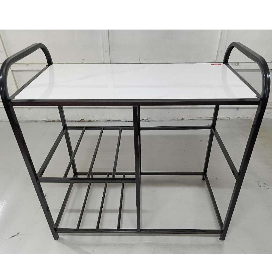 DGS-282 Gas Stove Stand Rack with 2 Layer Shelf Floor Metal | Shopee ...