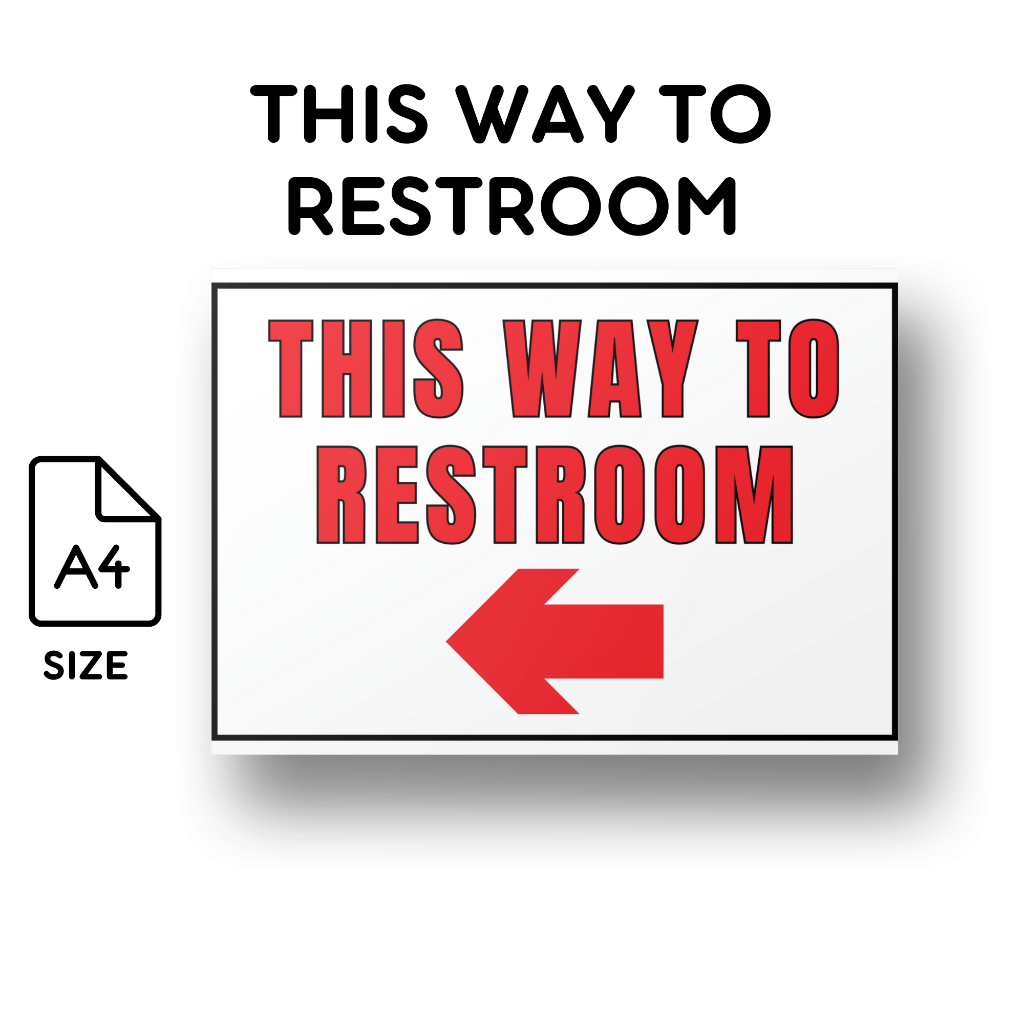 Notice Signages Waterproof - A4 size Laminated | Shopee Philippines