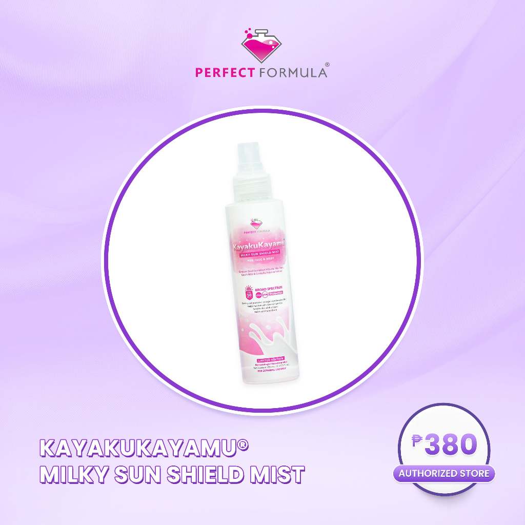 Perfect Formula Milky Sun Shield Mist SPF 50 |150 ML | Shopee Philippines