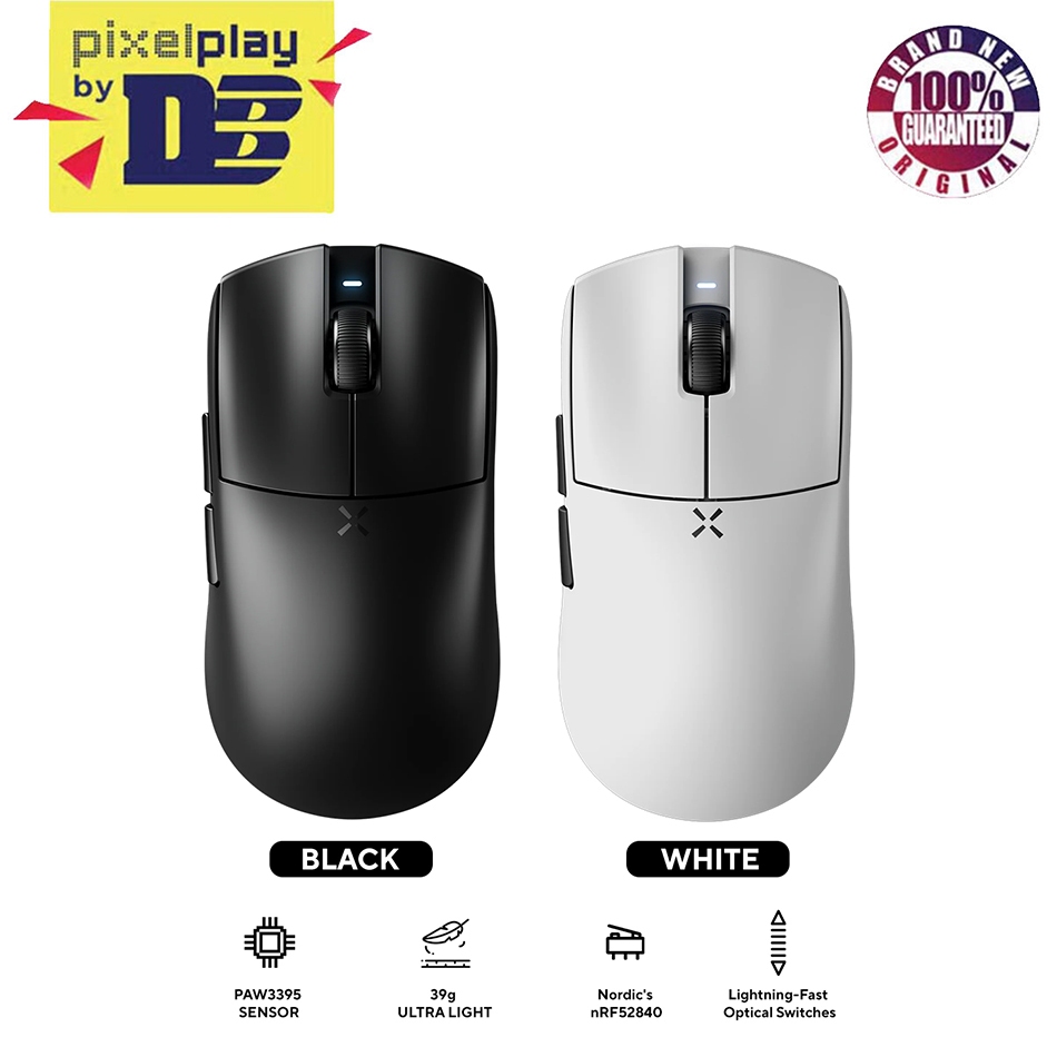 Hitscan Hyperlight Wireless Gaming Mouse (Black, White) | Shopee ...