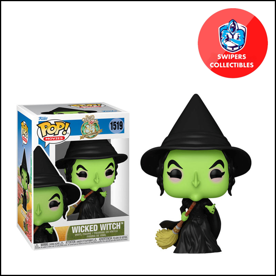 Funko Pop Wicked Witch Wizard Of Oz 85th Anniversary Wicked 9 10 Box