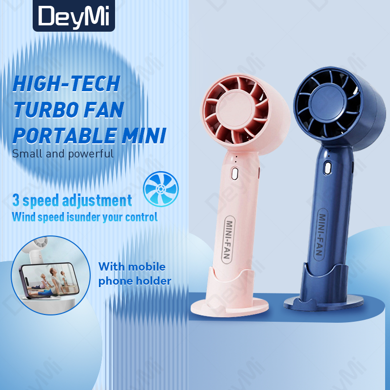 【COD】Portable Mini Fan USB Rechargeable Mini Fan Adjustable Cooling Fan ...