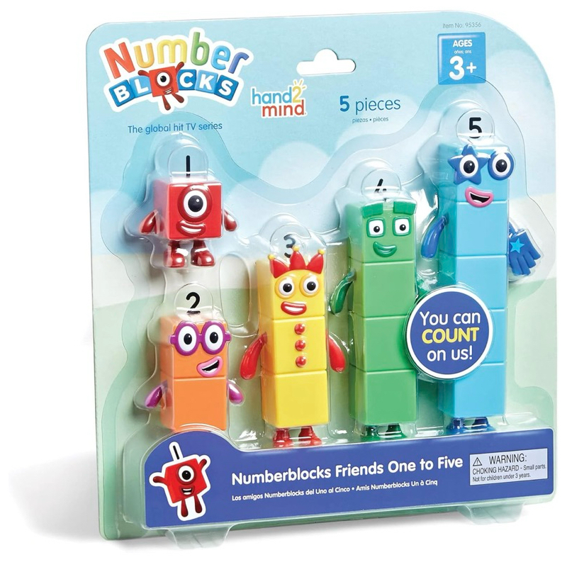 hand2mind Numberblocks Friends One to Five Figures | Shopee Philippines