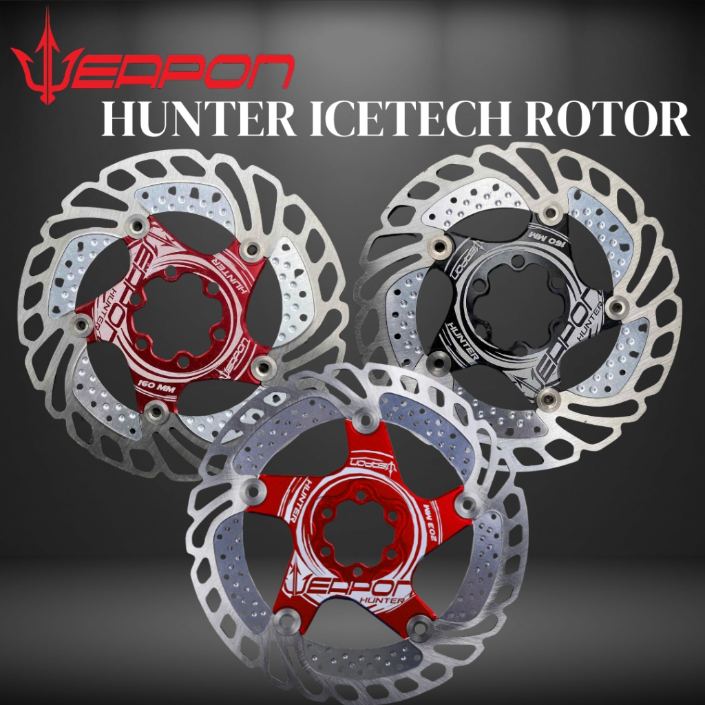 WEAPON HUNTER ROTOR ICETECH 160mm, 180mm and 203mm SOLD PER PIECE FOR ...