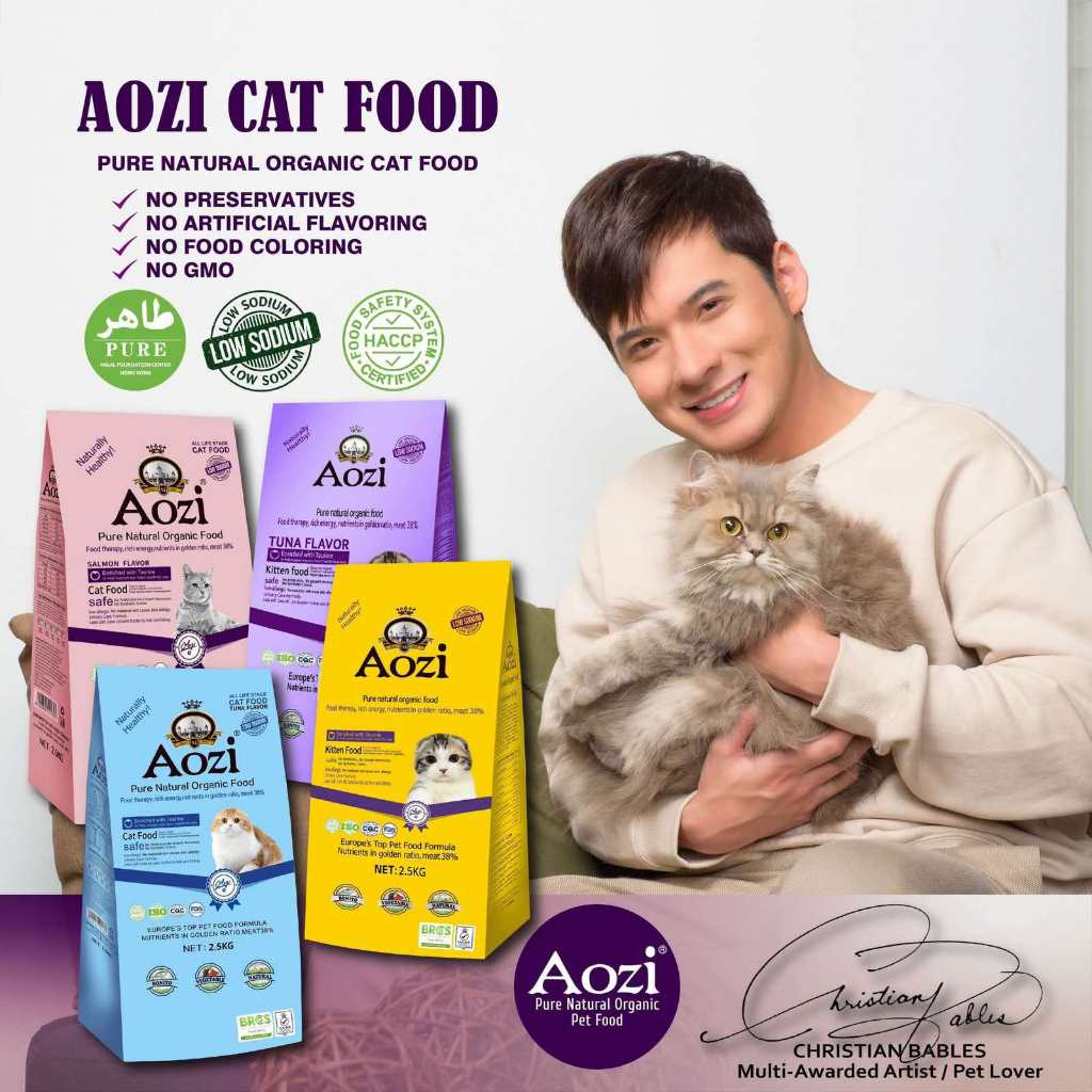 Aozi Kitten Cat Food REPACKED 1KG | Shopee Philippines