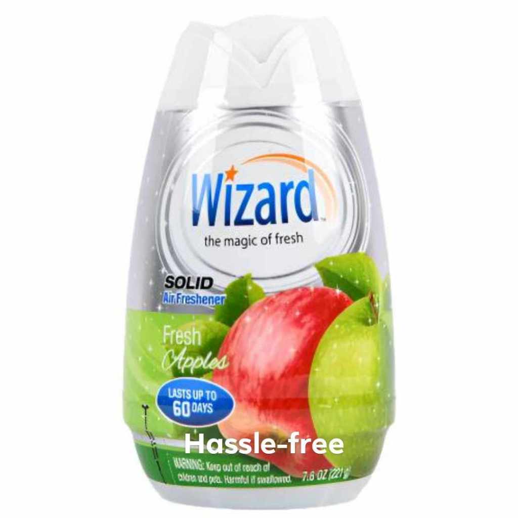 WIZARD THE MAGIC OF FRESH SOLID AIR FRESHENER FRESH APPLES (221g) MADE ...