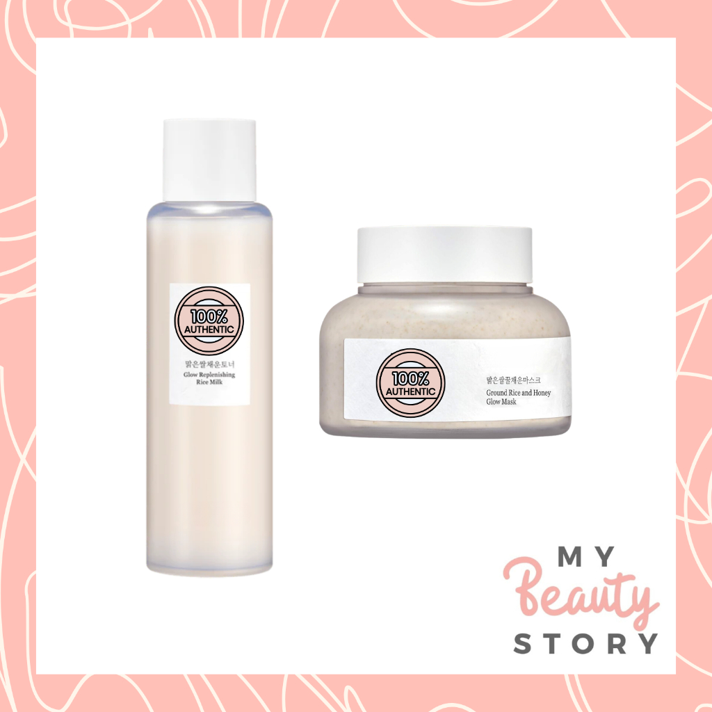 Glow Replenishing Rice Milk / Ground Rice and Honey Glow Mask 150ml ...