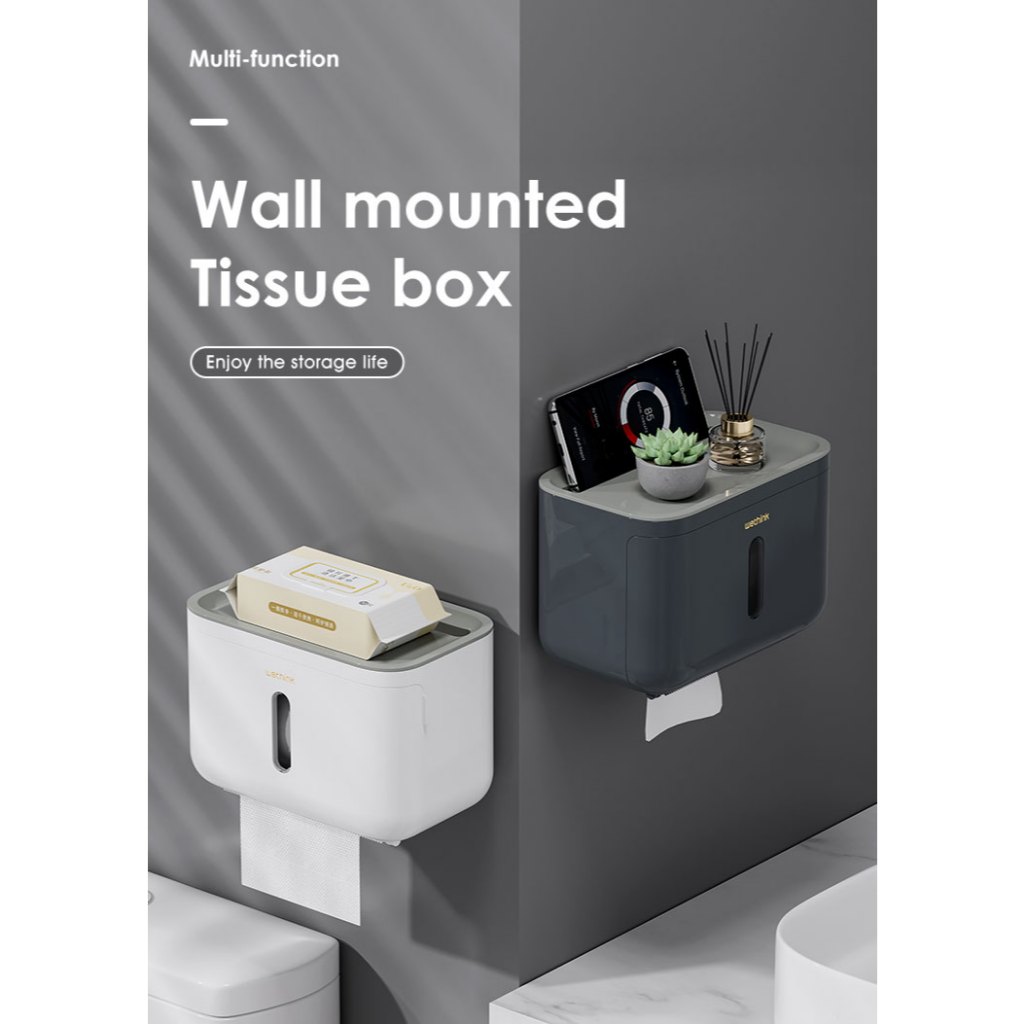Shop wall mounted tissue dispenser for Sale on Shopee Philippines