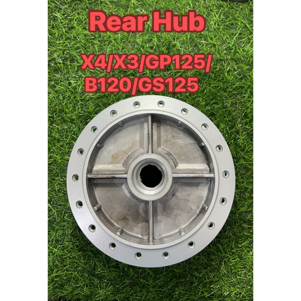 Motorcycle Rear Hub For X4/X3/GP125/B120/GS125 | Shopee Philippines