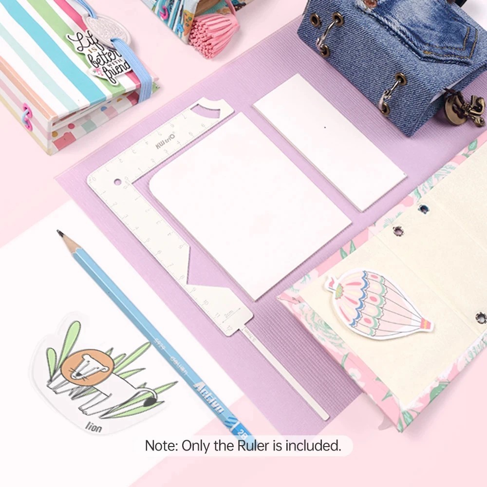 DIY Handmade White Metal Ruler for Precision Crafting | Shopee Philippines