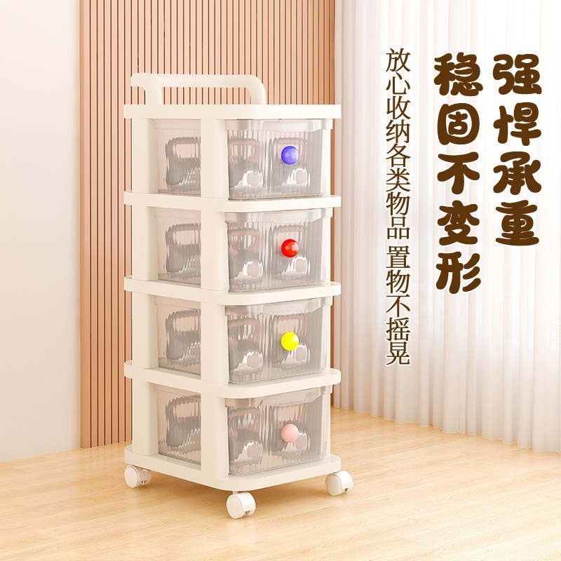 Multi-layer Drawer Trolley Cart Organizer Baby product Organization ...