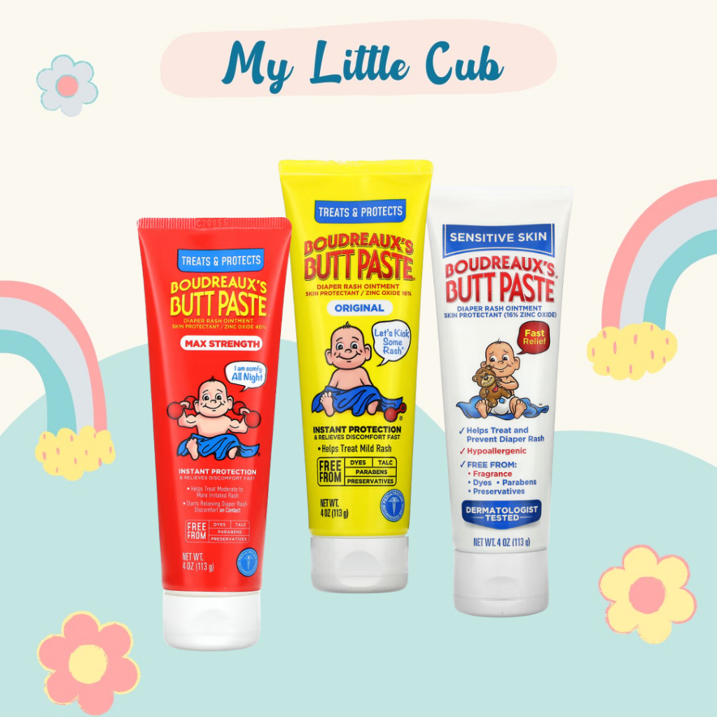 Boudreaux's Butt Paste, Diaper Rash Ointment, 4 oz (113 g) | Shopee ...