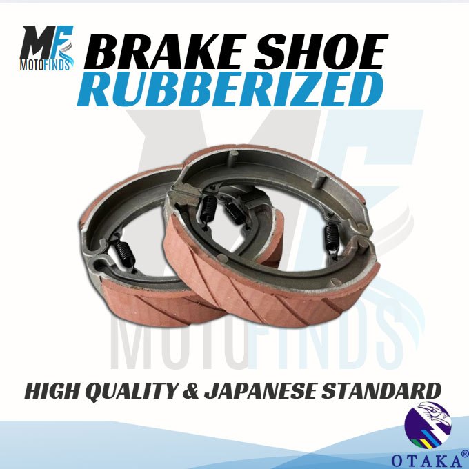 BRAKE SHOE RUBBERIZED FOR VAROIUS BRAND AND MODEL OF MOTORCYCLE High ...