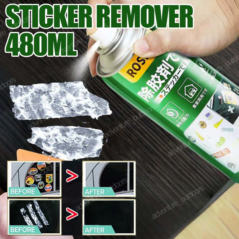 480ML Sticker Remover Spray Car Sticker Remover Car Window Film ...