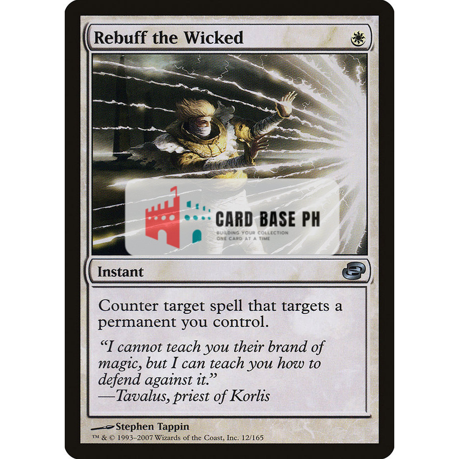 Rebuff the Wicked(Moderately Played) - Magic the Gathering Trading Card ...