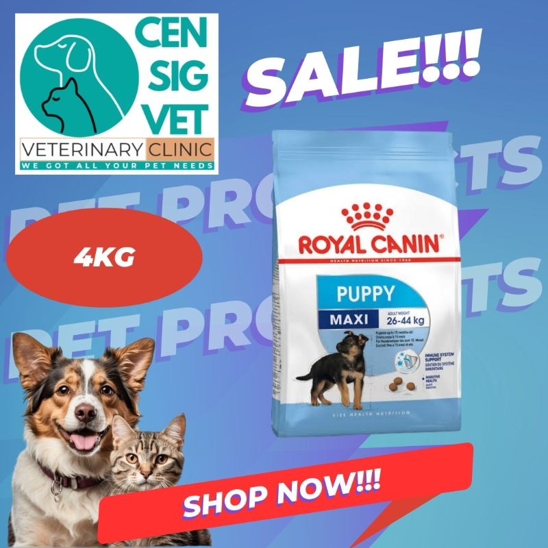 Royal Canin Maxi Puppy 2-15 months old kg Shopee Philippines