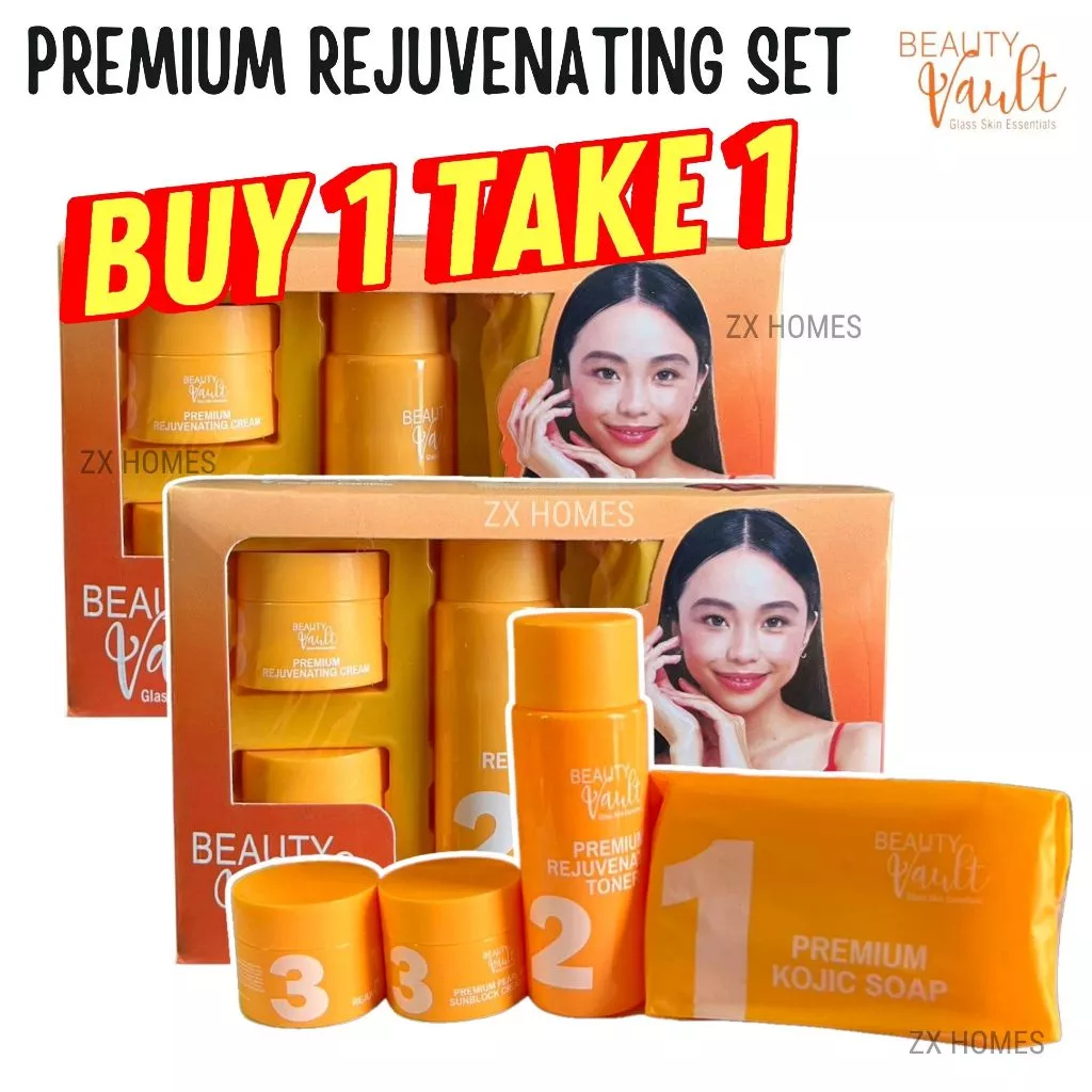 【BUY 1 TAKE 1】PREMIUM SET Beauty Vault Rejuvenating Set Acne Pimple ...