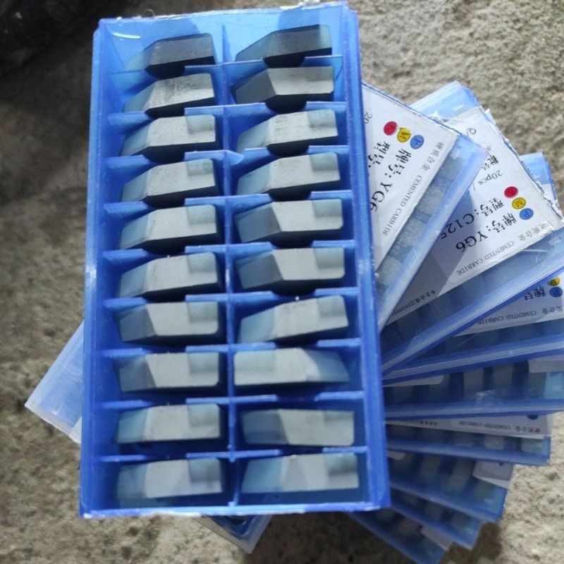 Carbide 20pcs/Box yg6 1/2 Big C125 Heavy Duty Carbide Drilling | Shopee ...