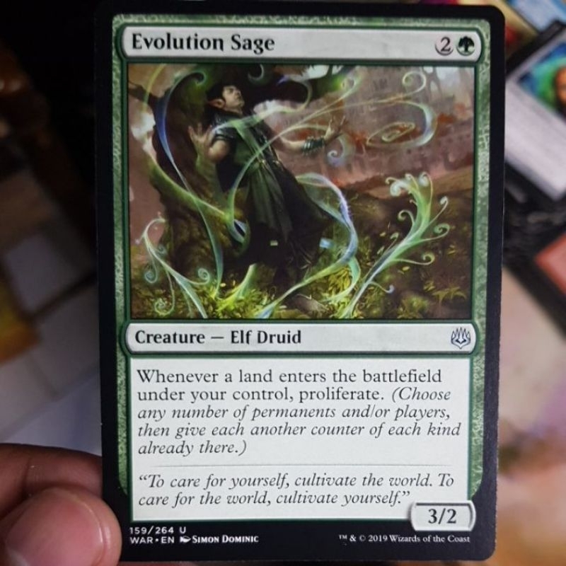 Evolution Sage(WAR)MTG | Shopee Philippines