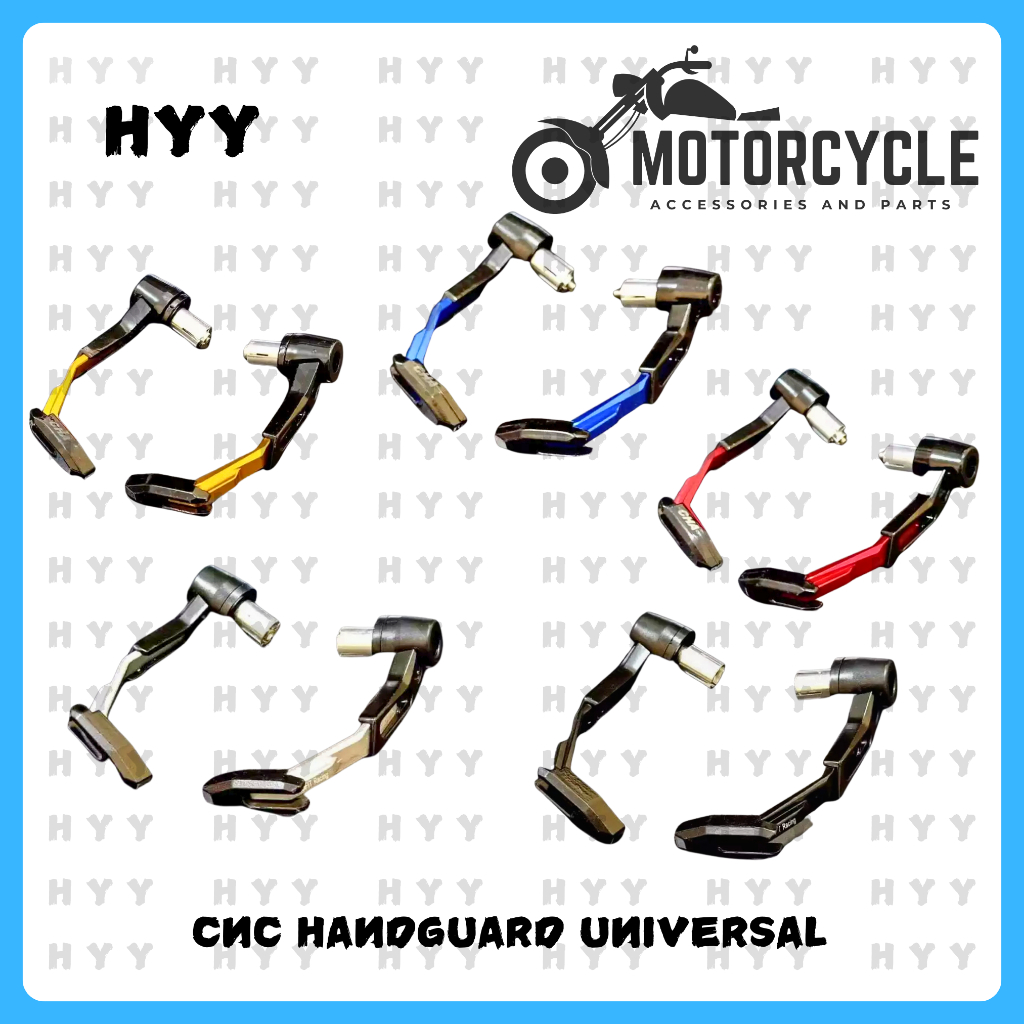 MSM Motorcycle Universal Hand Guard Full Alloy Handle Guard #1357 ...