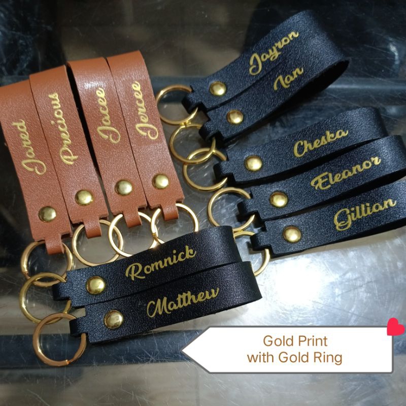 PERSONALIZE LEATHER KEY ORGANIZER || FREE LAYOUT, minimum 20pcs ...