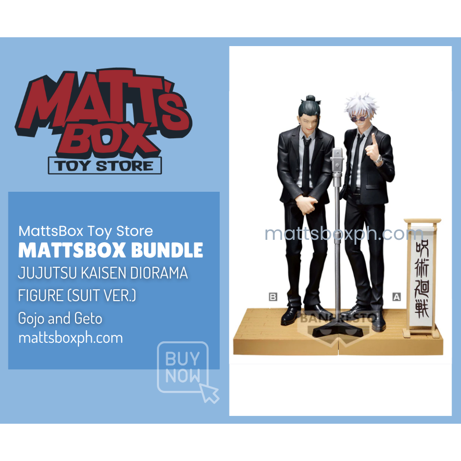 [1224] Mattsbox Bundle - Bandai JUJUTSU KAISEN DIORAMA FIGURE (SUIT VER ...