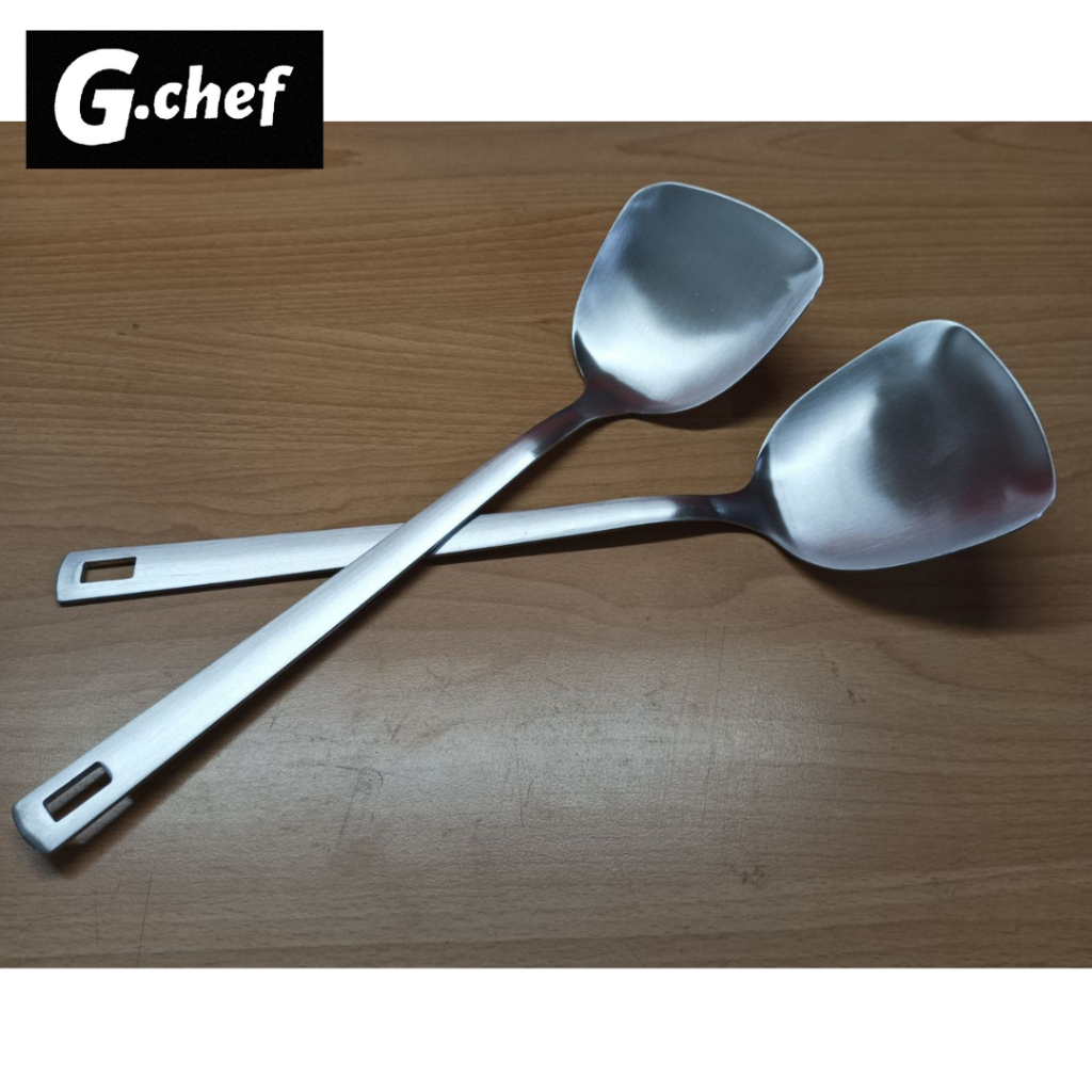 Food Turner Rice Flipper Stainless Steel Heavy Duty 1pc | Shopee ...
